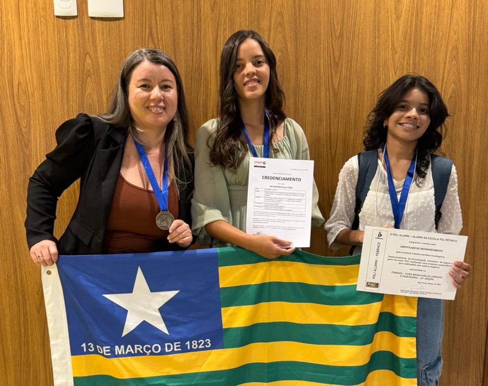 Estudantes do Piauí conquistam quatro premiações nacionais com projeto desenvolvido no Pioneiros