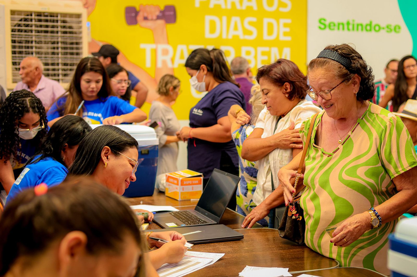Prefeitura de Timon inicia campanha de vacinação contra a influenza no Cocais Shopping