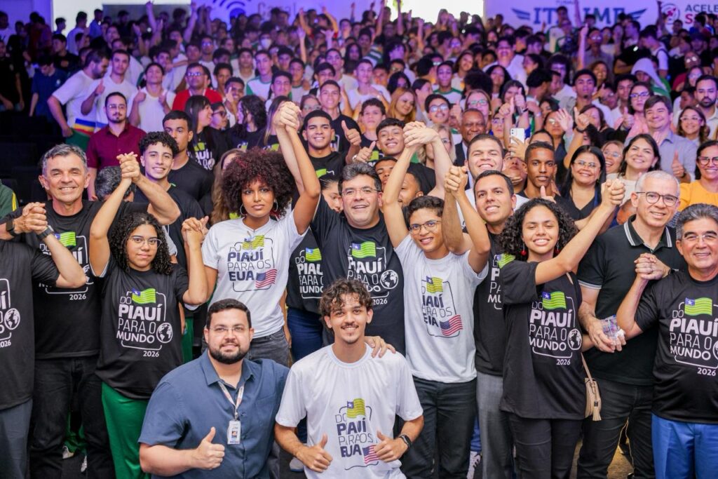 Do Piauí Para o Mundo 2026: Rafael Fonteles dobra o número de vagas do intercâmbio e inclui estudantes do ensino superior